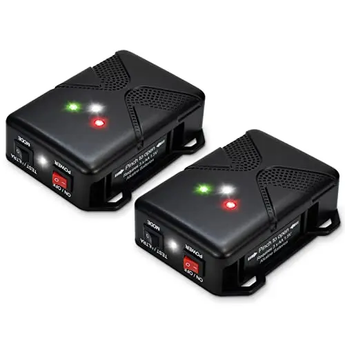 Loraffe battery powered ultrasonic rodent repeller pack of two